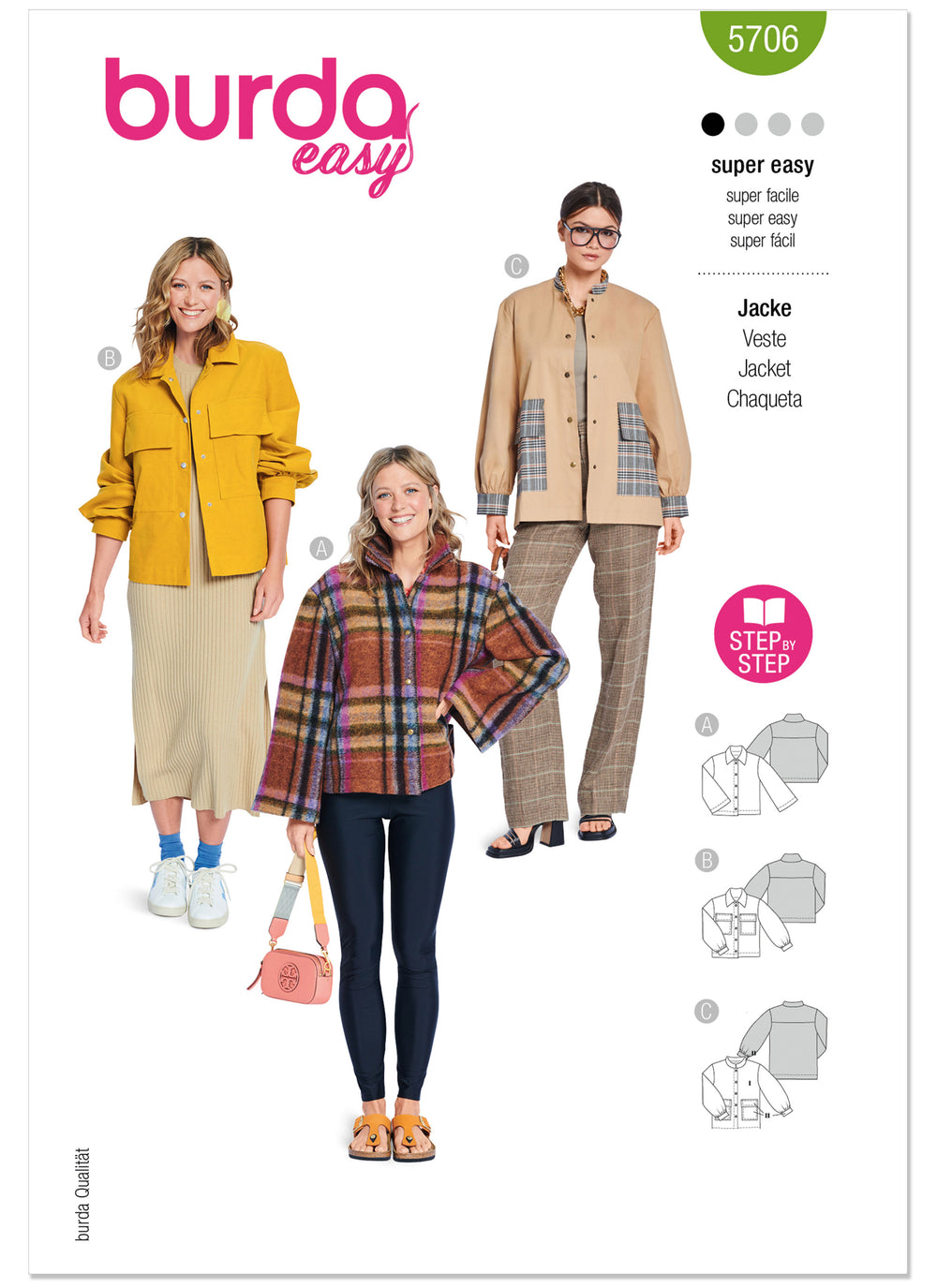 Burda Misses' Jackets 5706