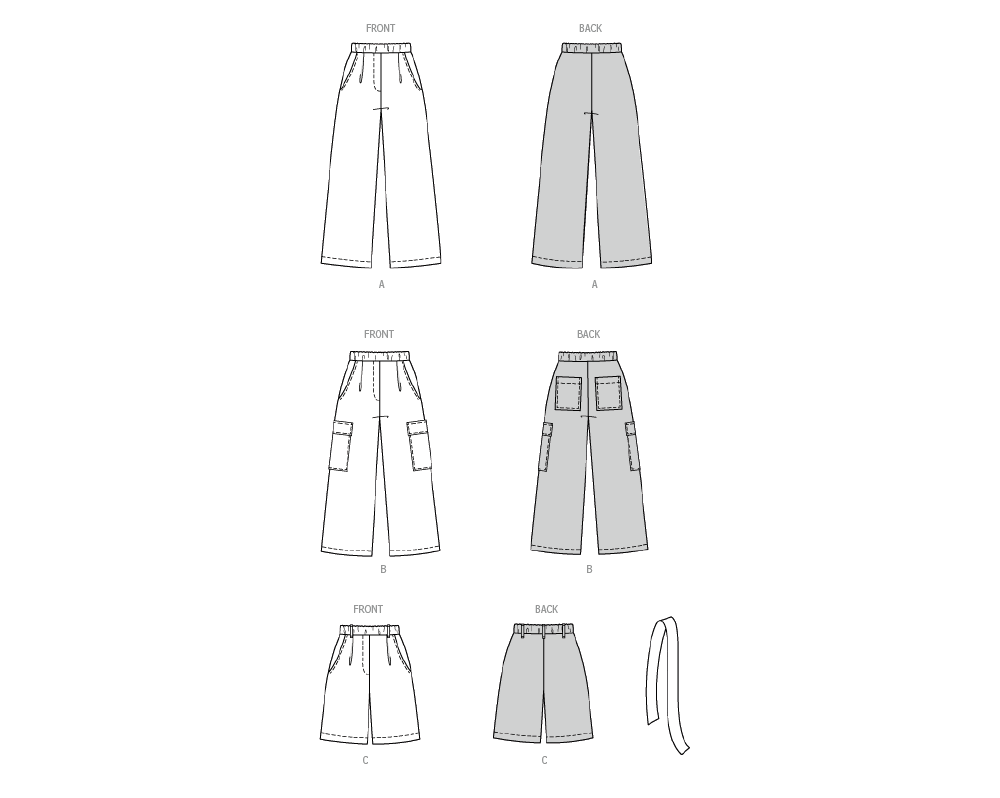 Burda Misses’ Trousers 5707