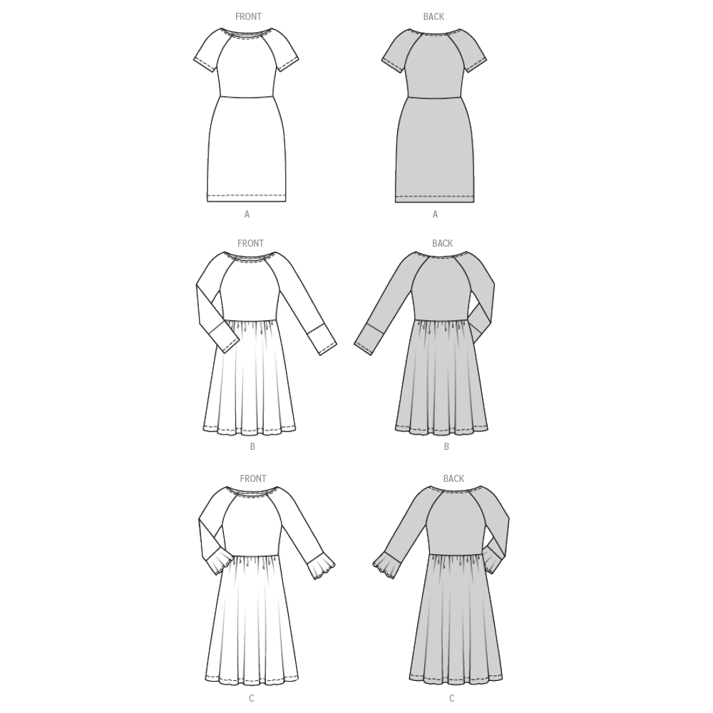 Burda Misses' Dresses 5708