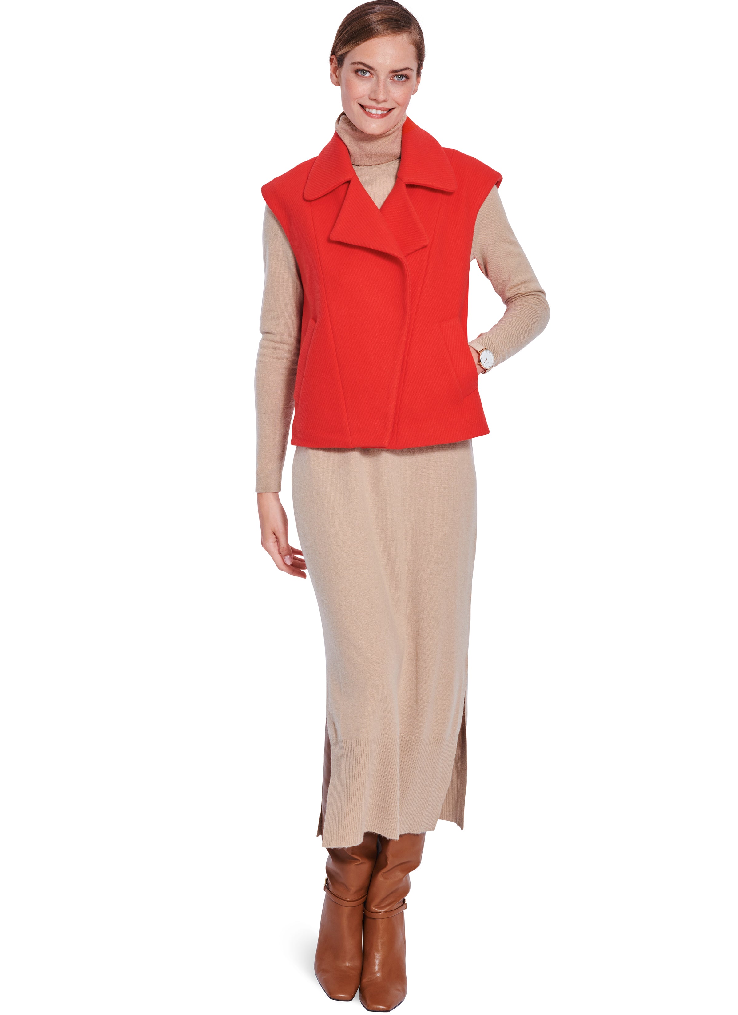 Burda Misses' Vests 5714