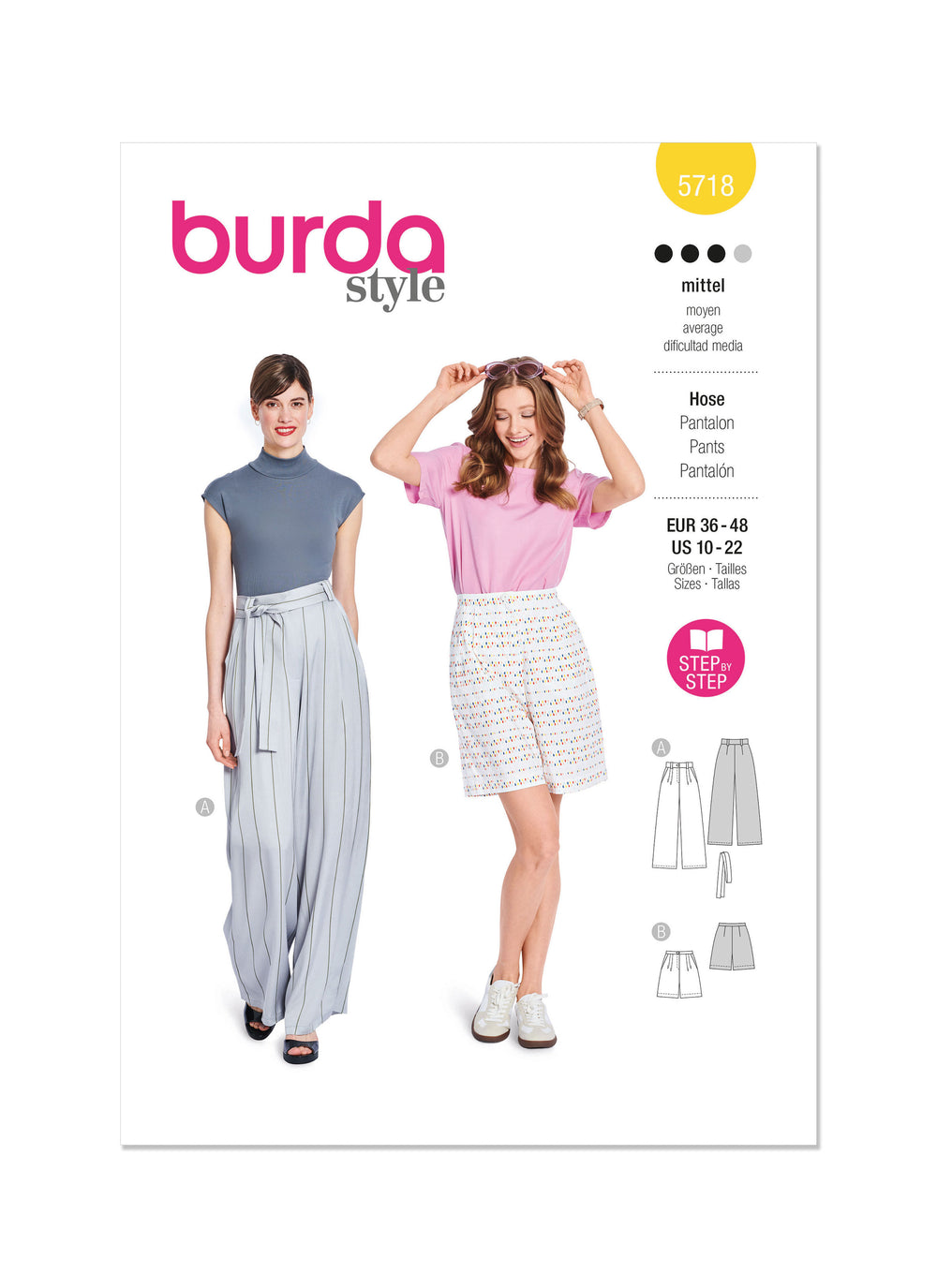 Burda Trousers 5718