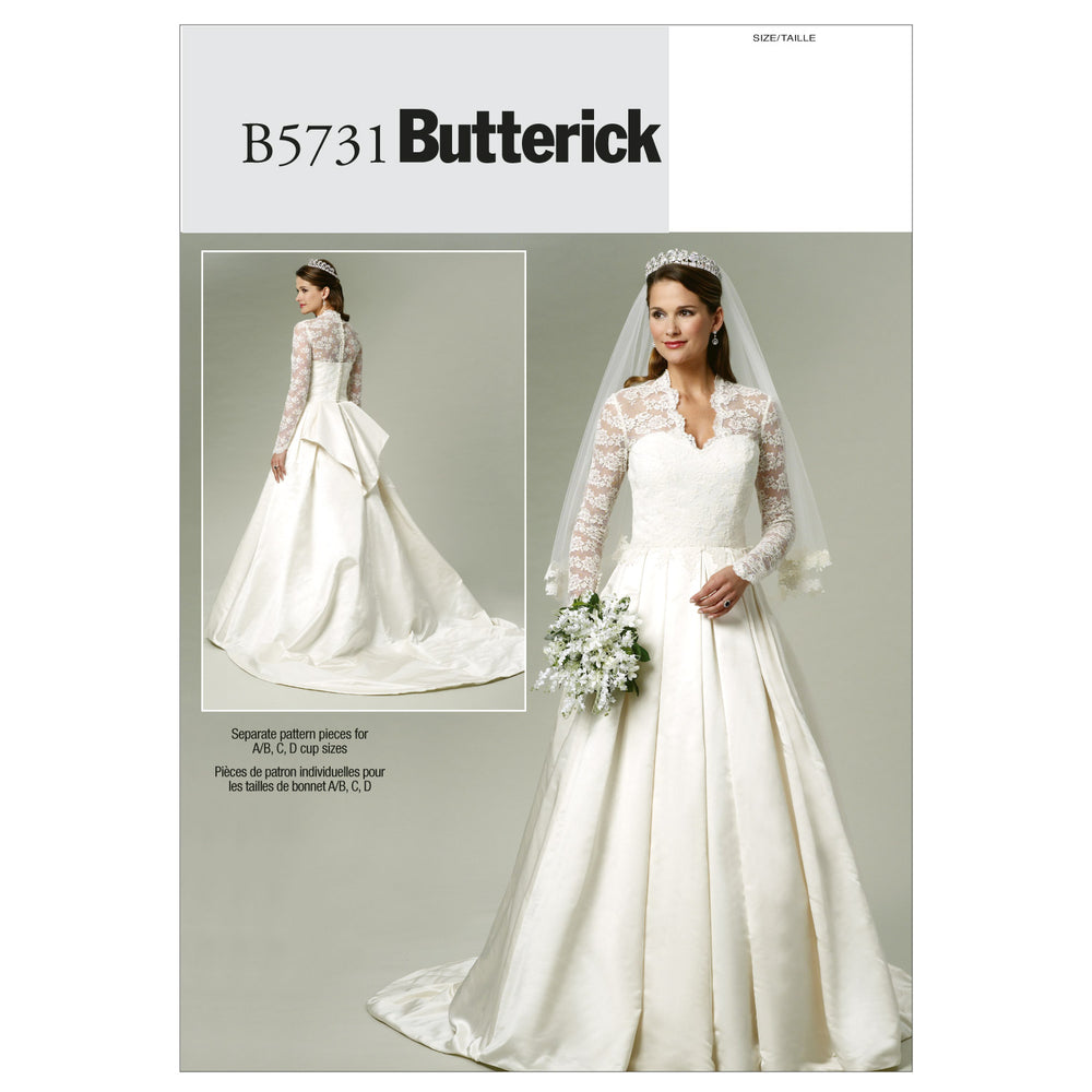 Butterick Bridal Gown B5731