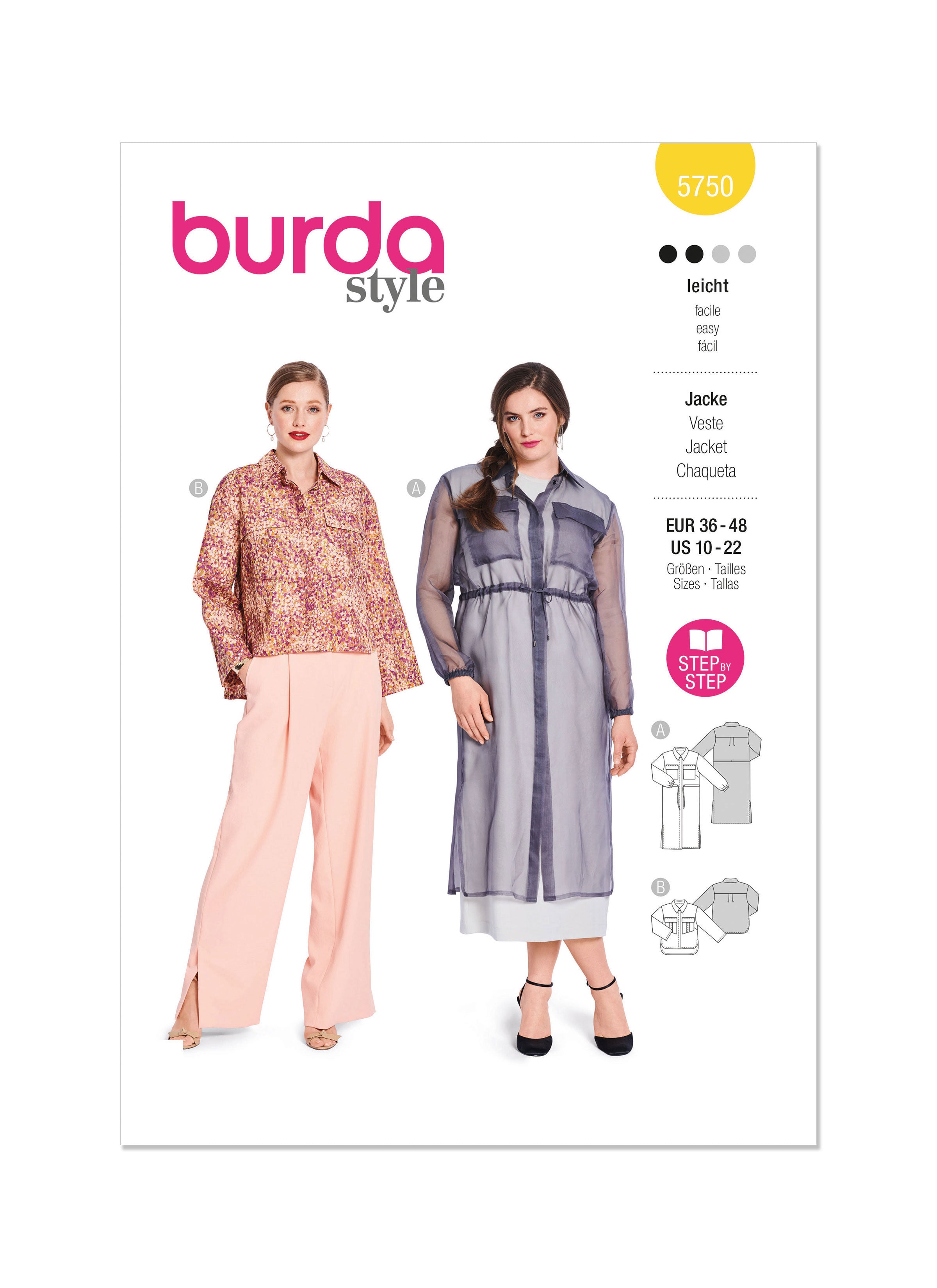 Burda Jacket 5750