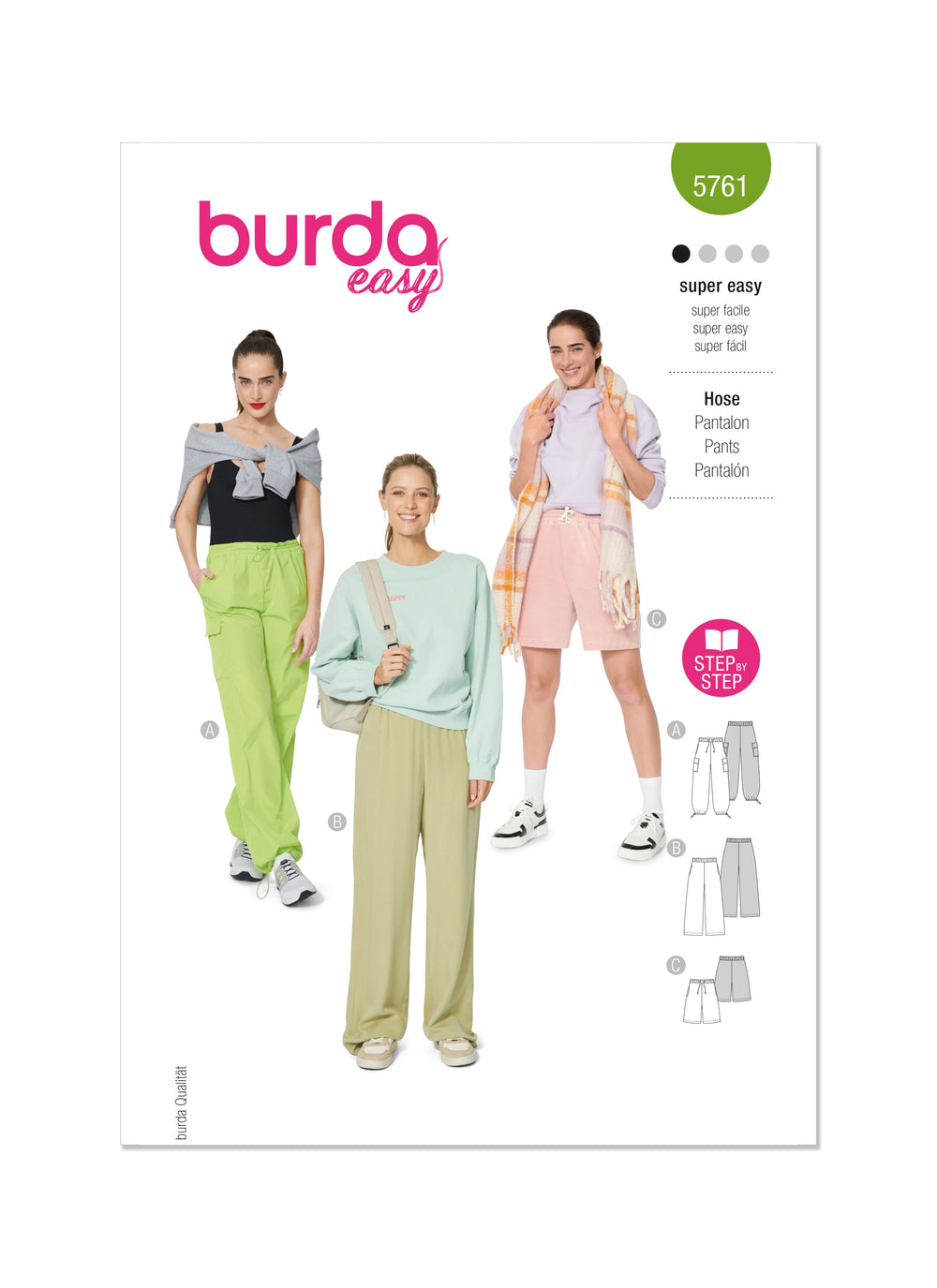 Burda Cargo Trousers 5761