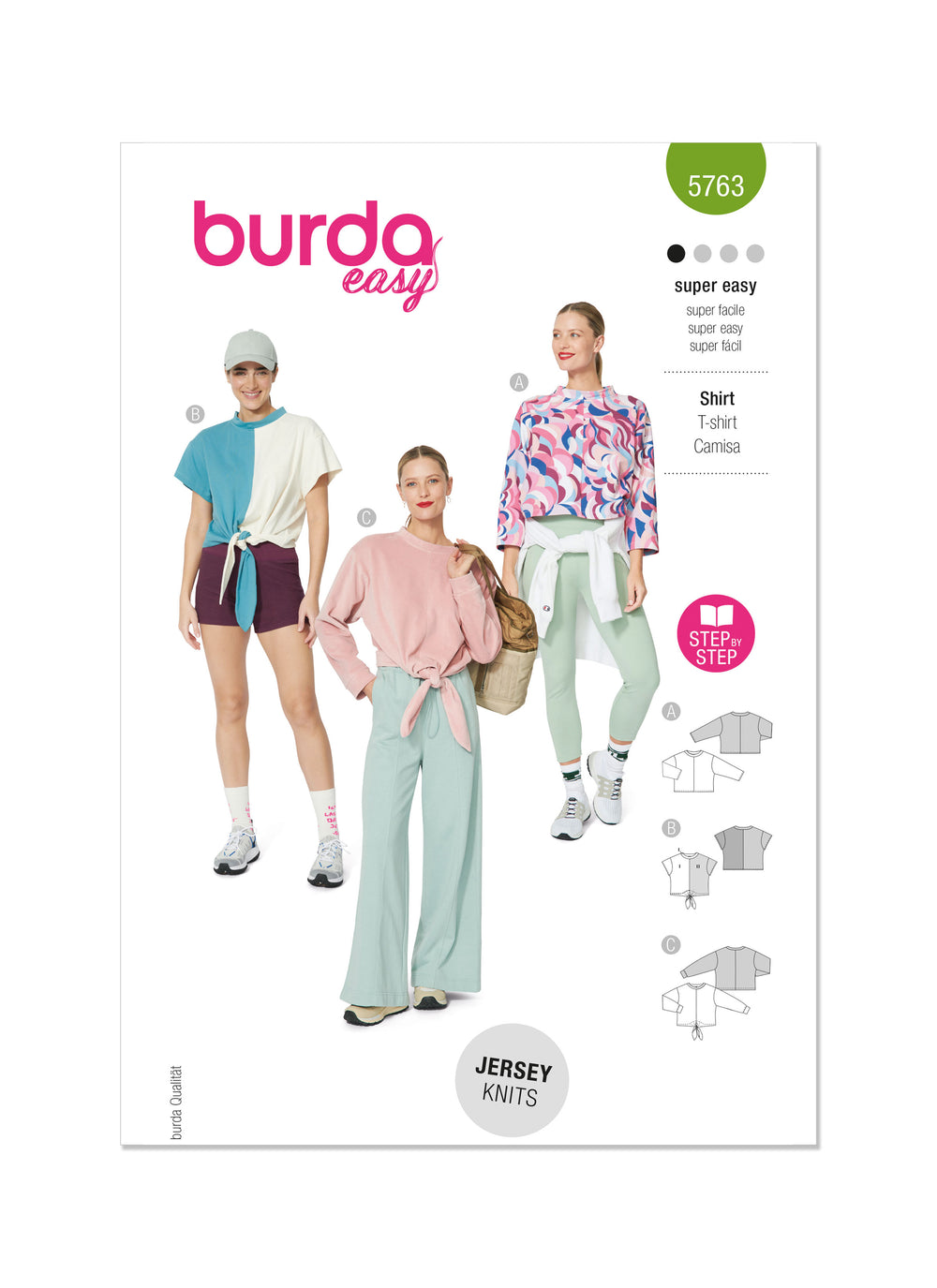 Burda T-shirts 5763