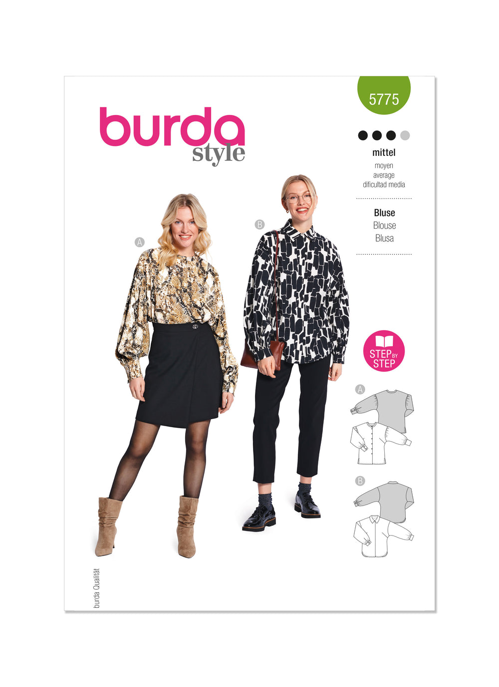 Burda Blouses 5775