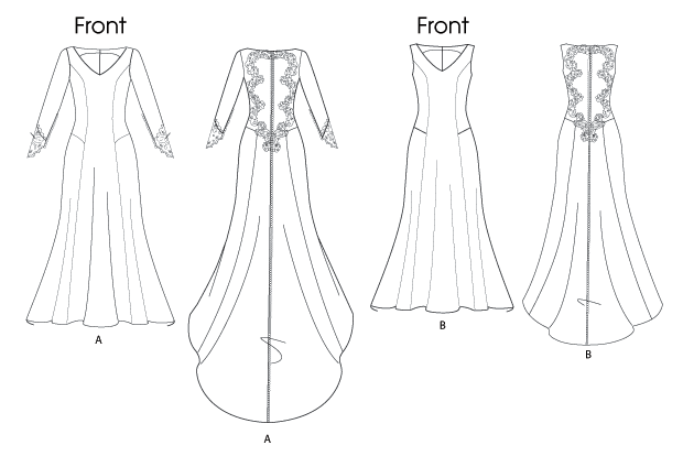 Butterick Bridal Wear B5779