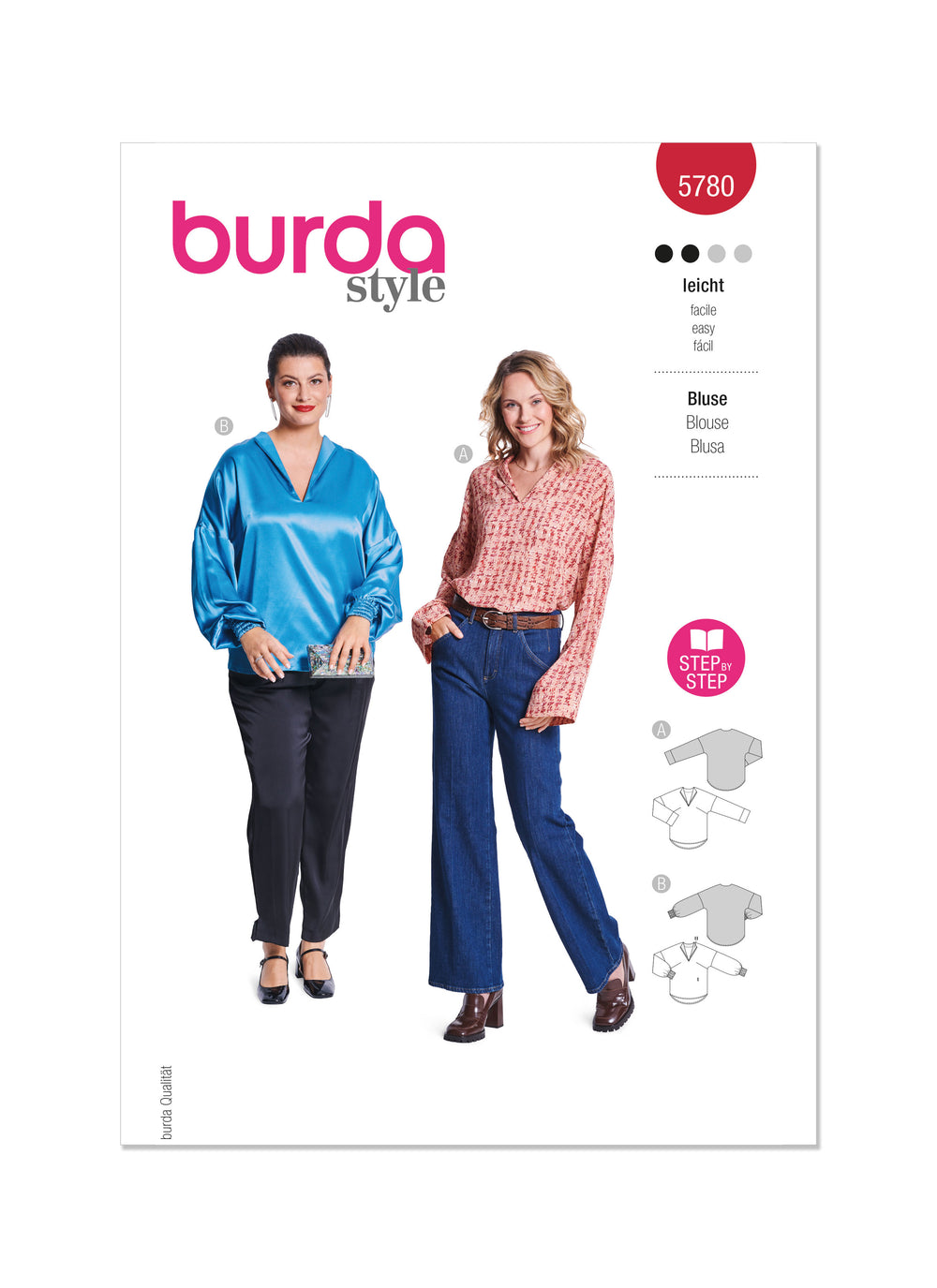 Burda Blouses 5780