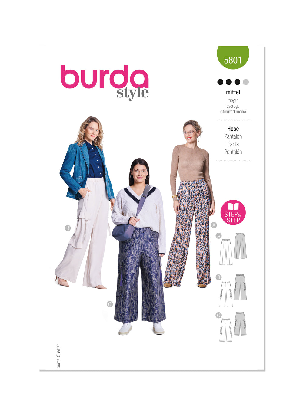 Burda Trousers 5801