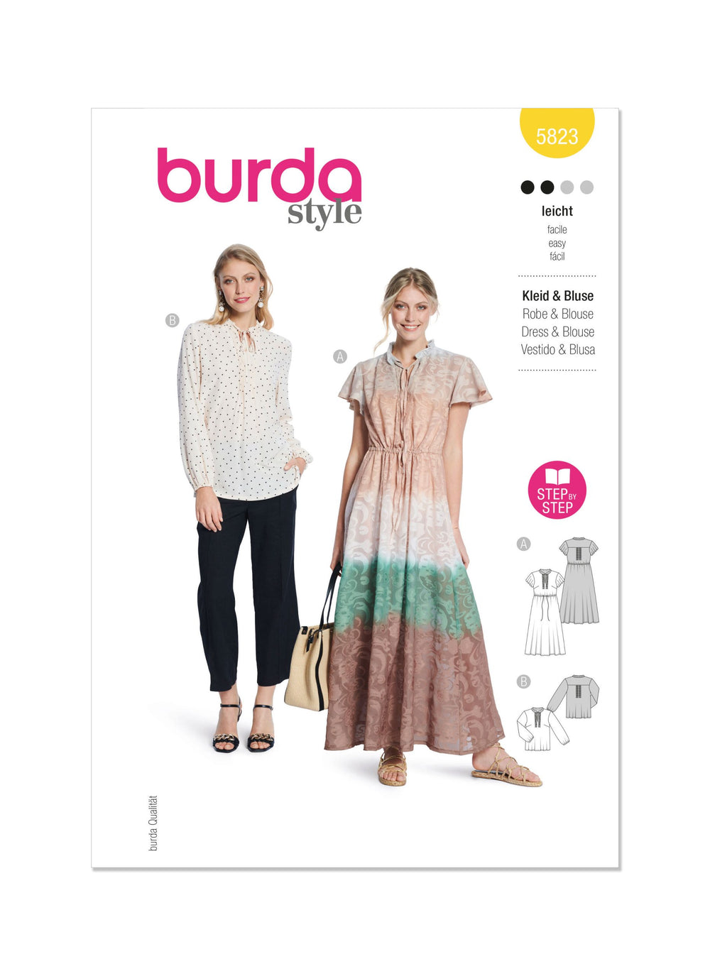 Burda Dress & Blouse 5823