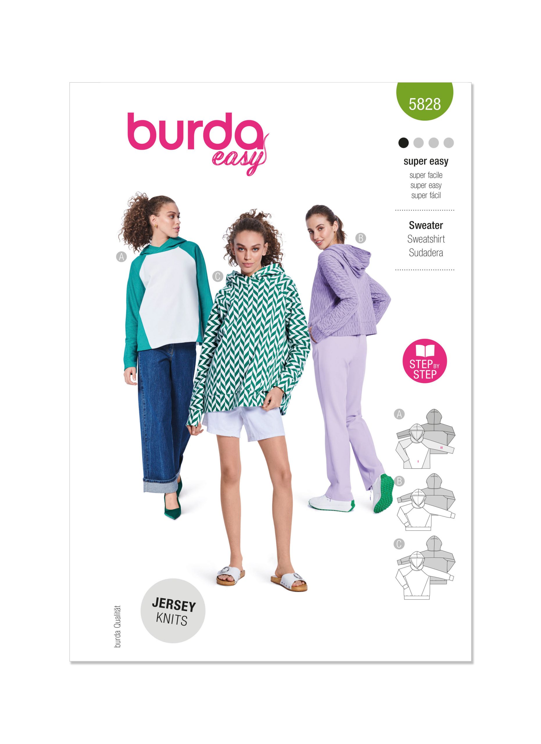 Burda Sweater/Hoodie 5828