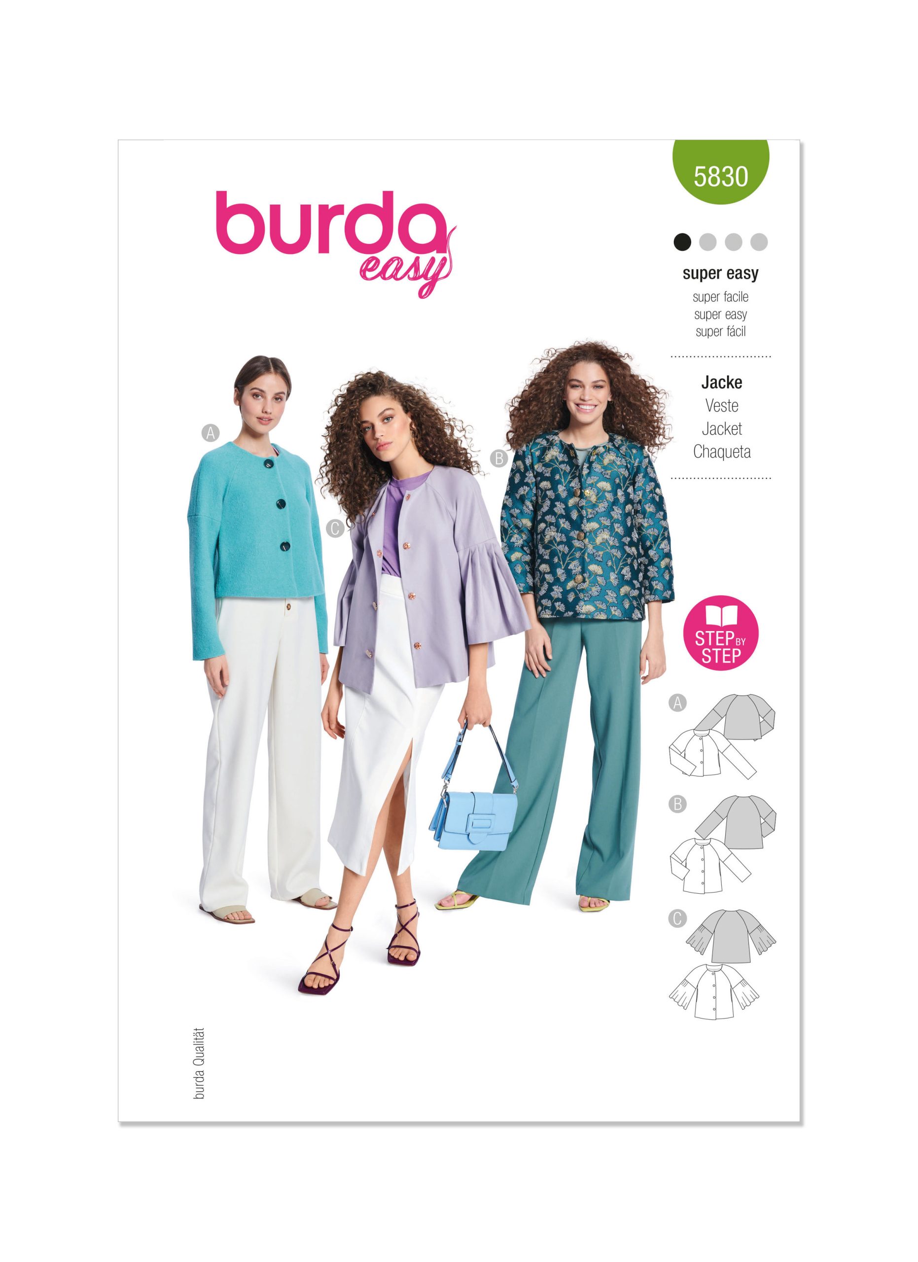 Burda Jacket 5830