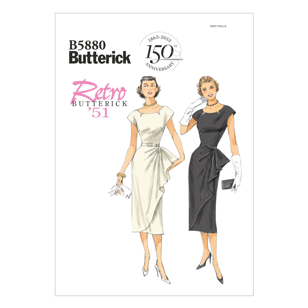 Butterick Vintage Dress B5880