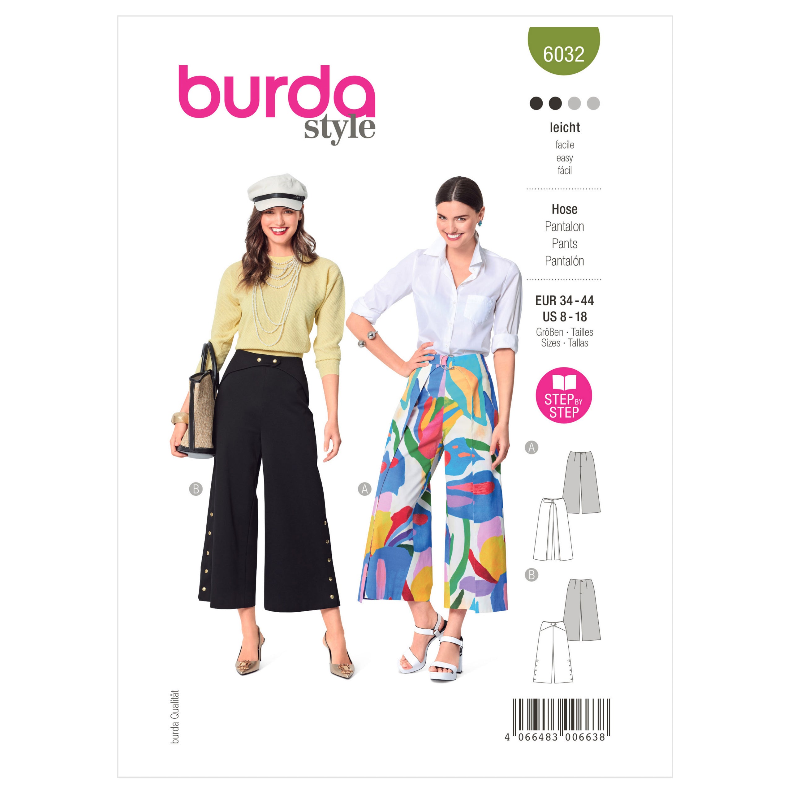 Burda Culottes 6032