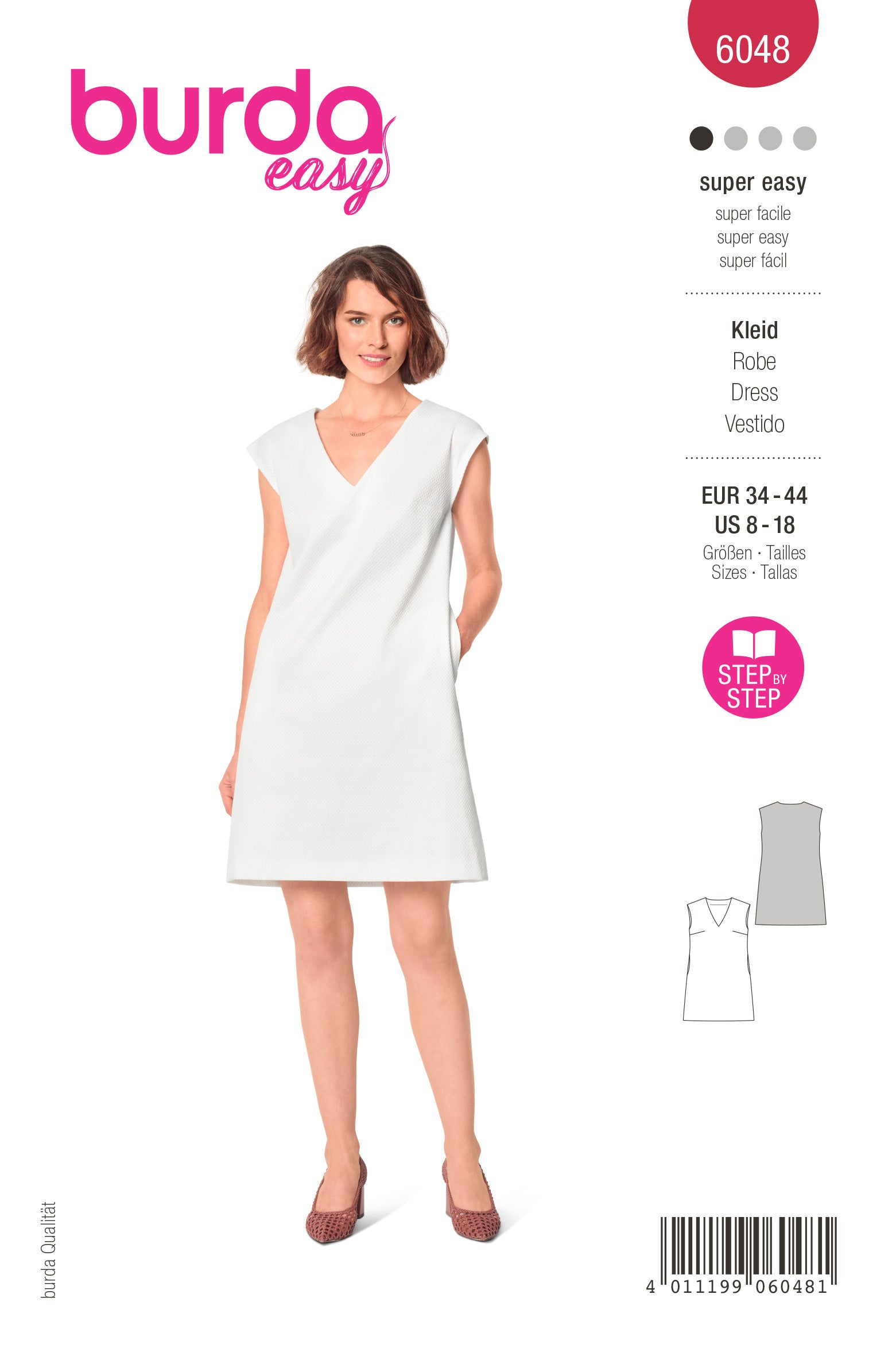 Burda Shift Dress 6048