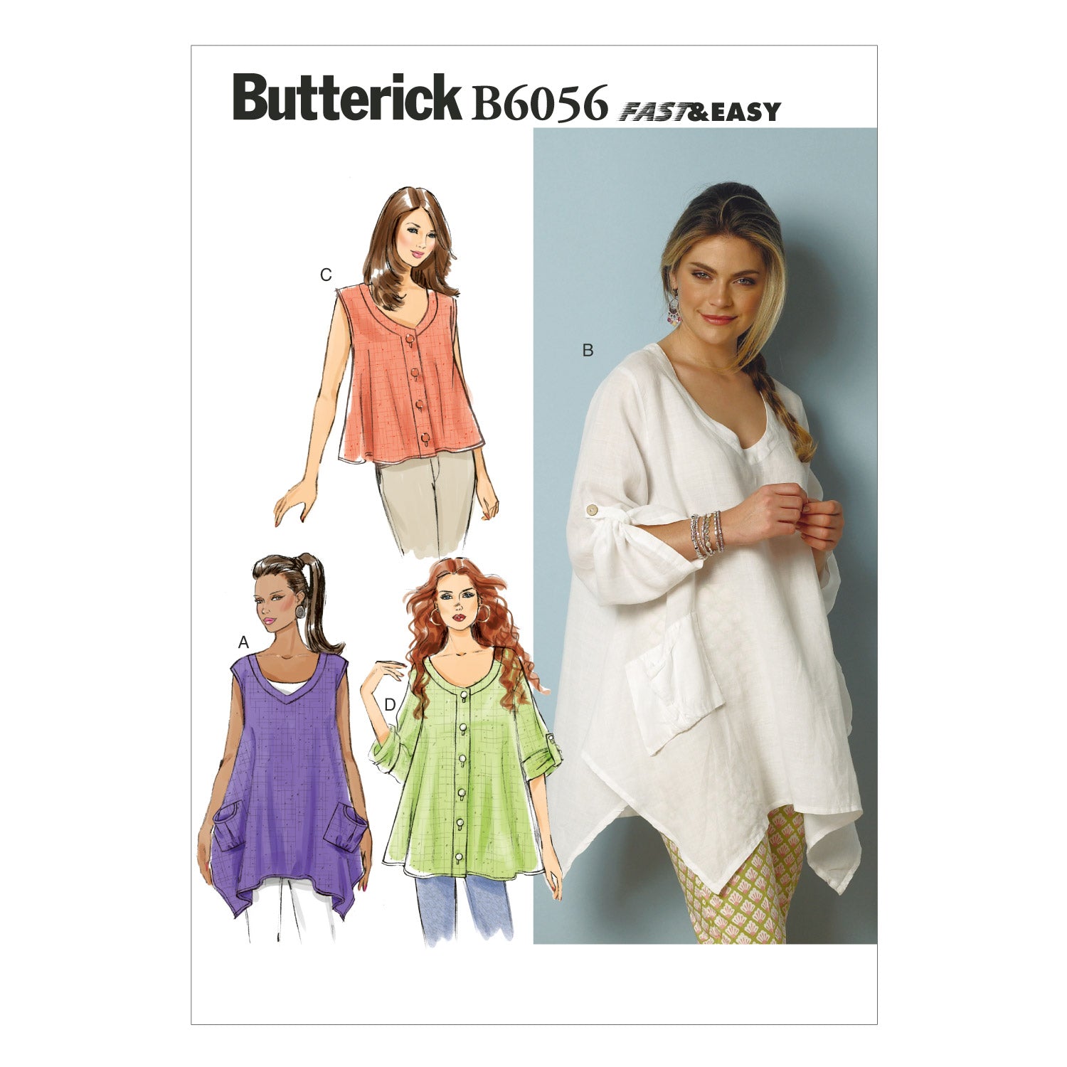 Butterick Top B6056