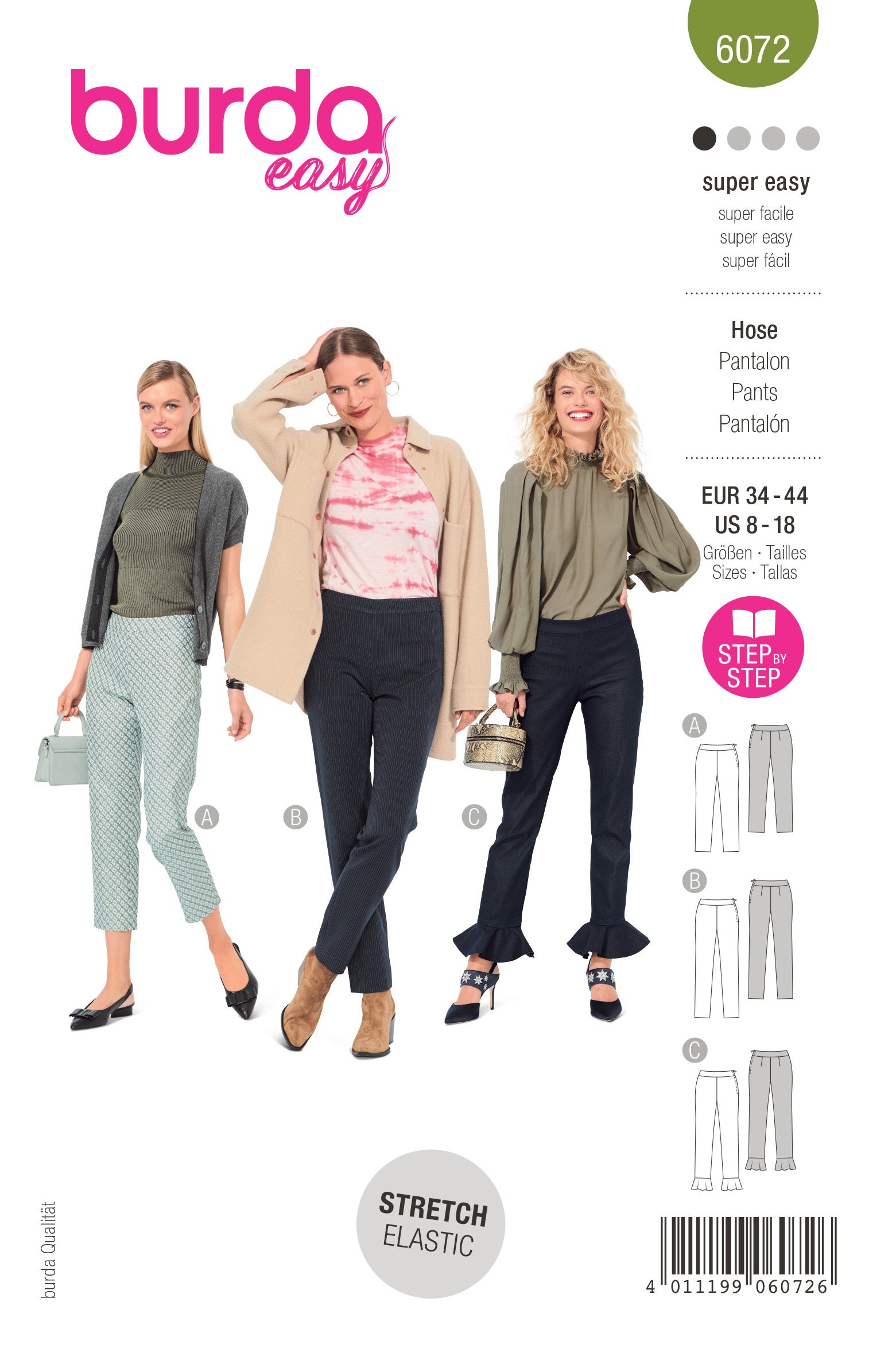 Burda Trousers 6072