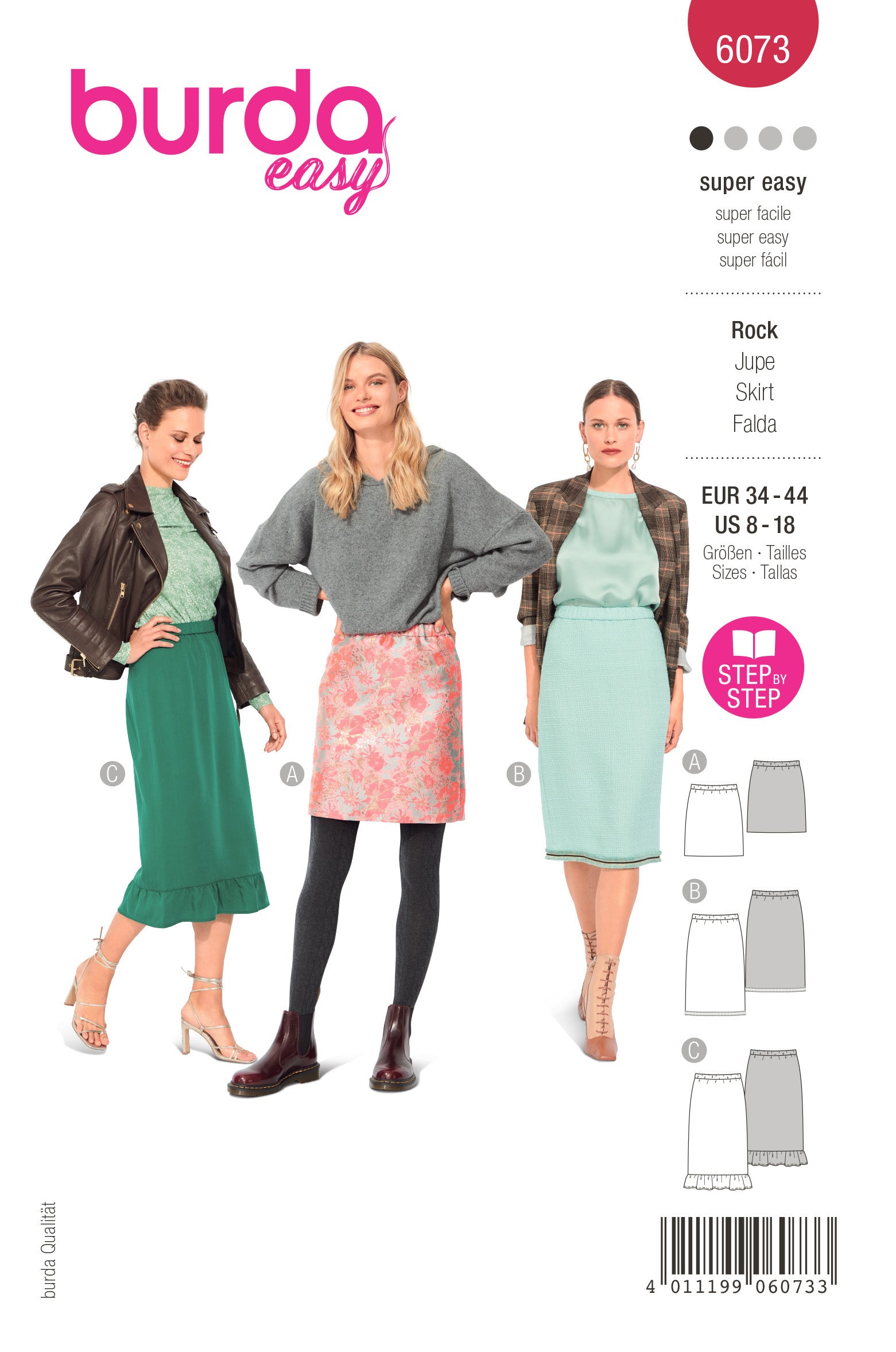 Burda Skirt 6073