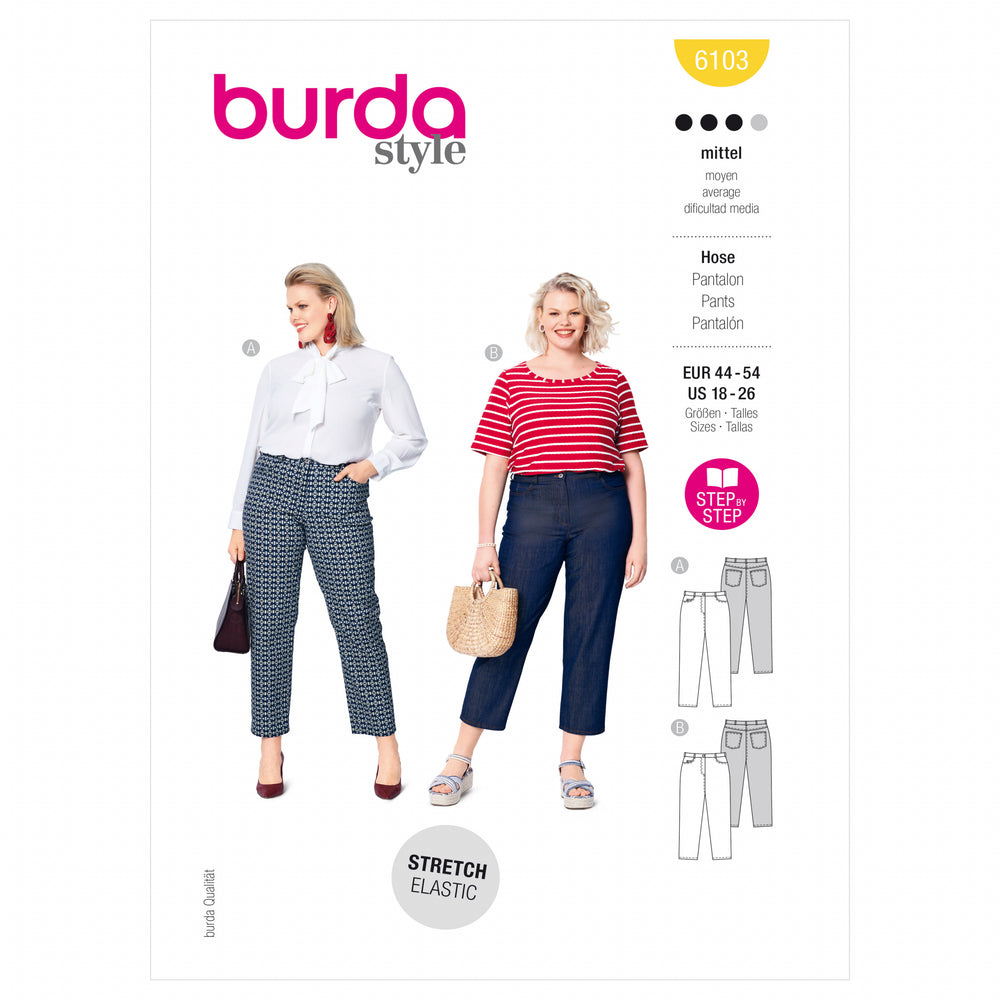 Burda Trousers 6103