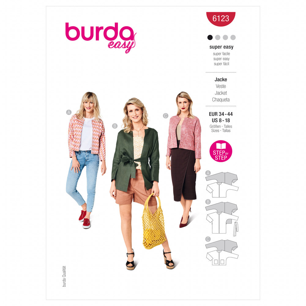 Burda Jacket 6123