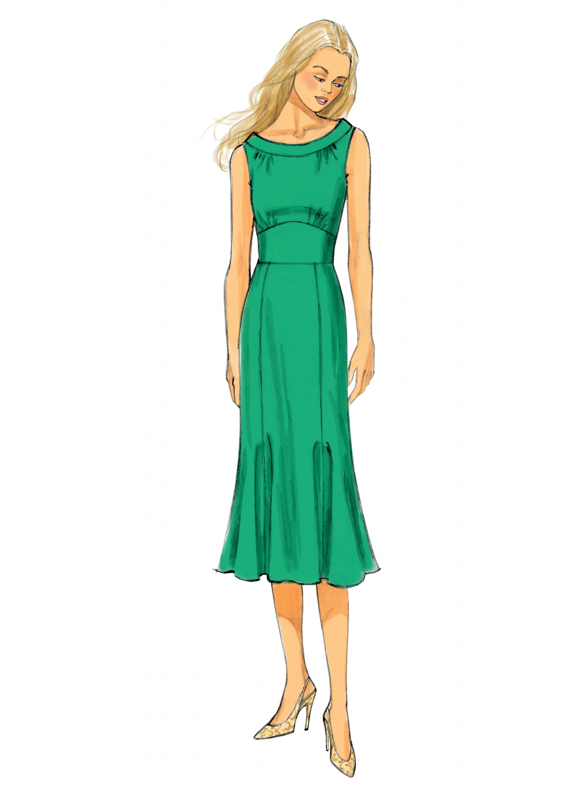 Butterick Dress and Jumpsuit B6130