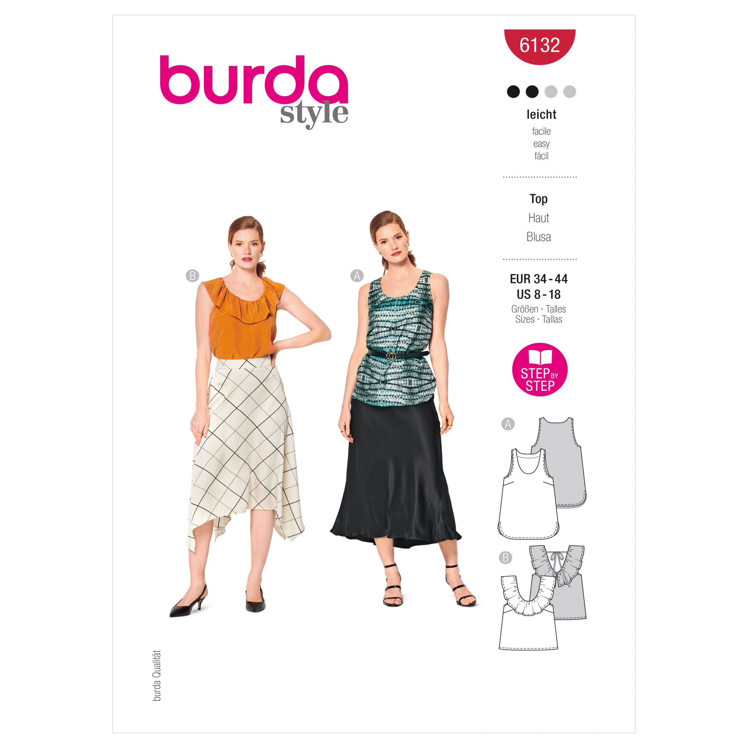 Burda Tops 6132