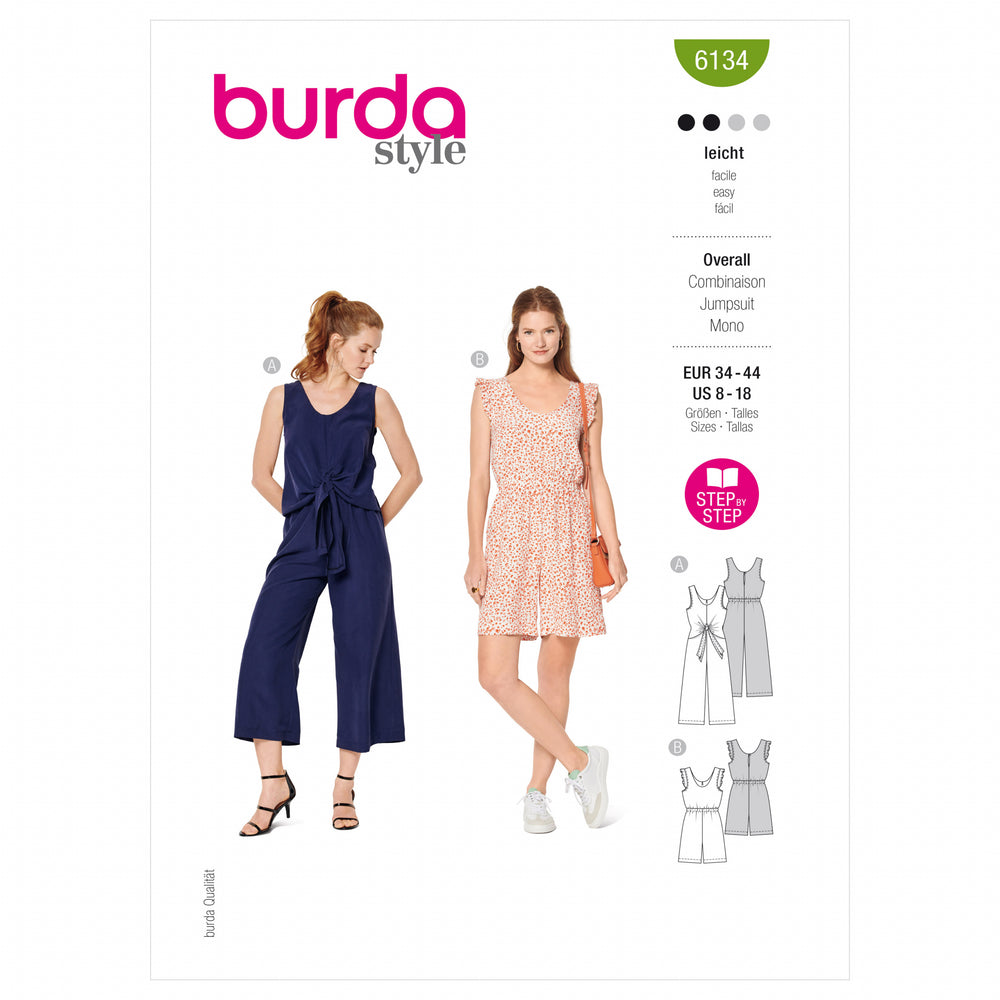 Burda Jumpsuit 6134