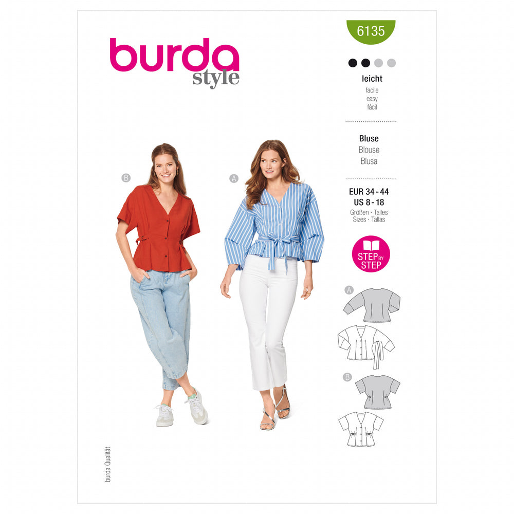 Burda Blouse 6135