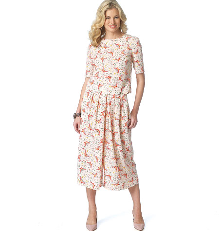 Butterick Culottes B6178