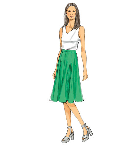 Butterick Skirt and Culottes B6179