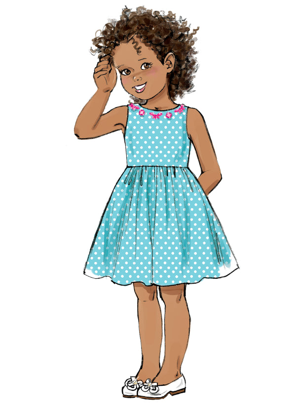 Butterick Children's Dress B6201