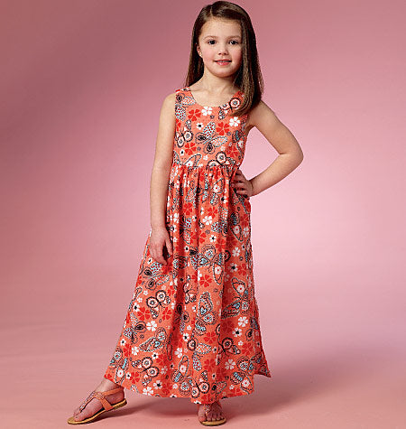 Butterick Child Dresses and Culottes B6202