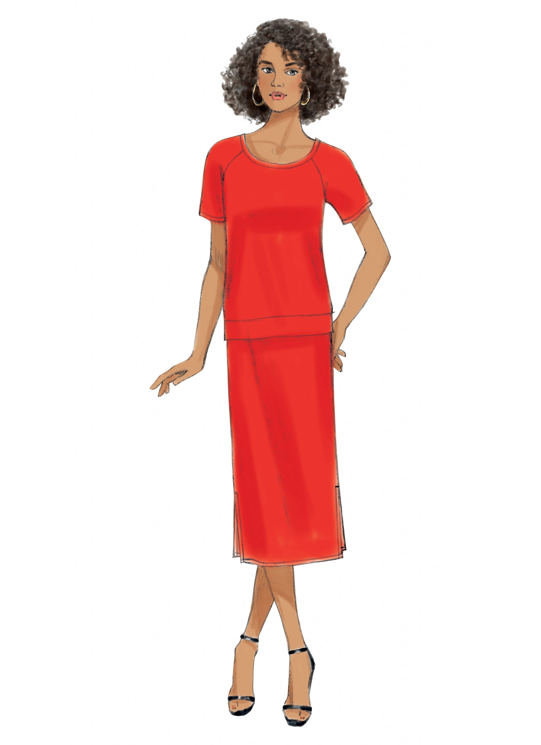 Butterick Dress, Top and Skirt B6207