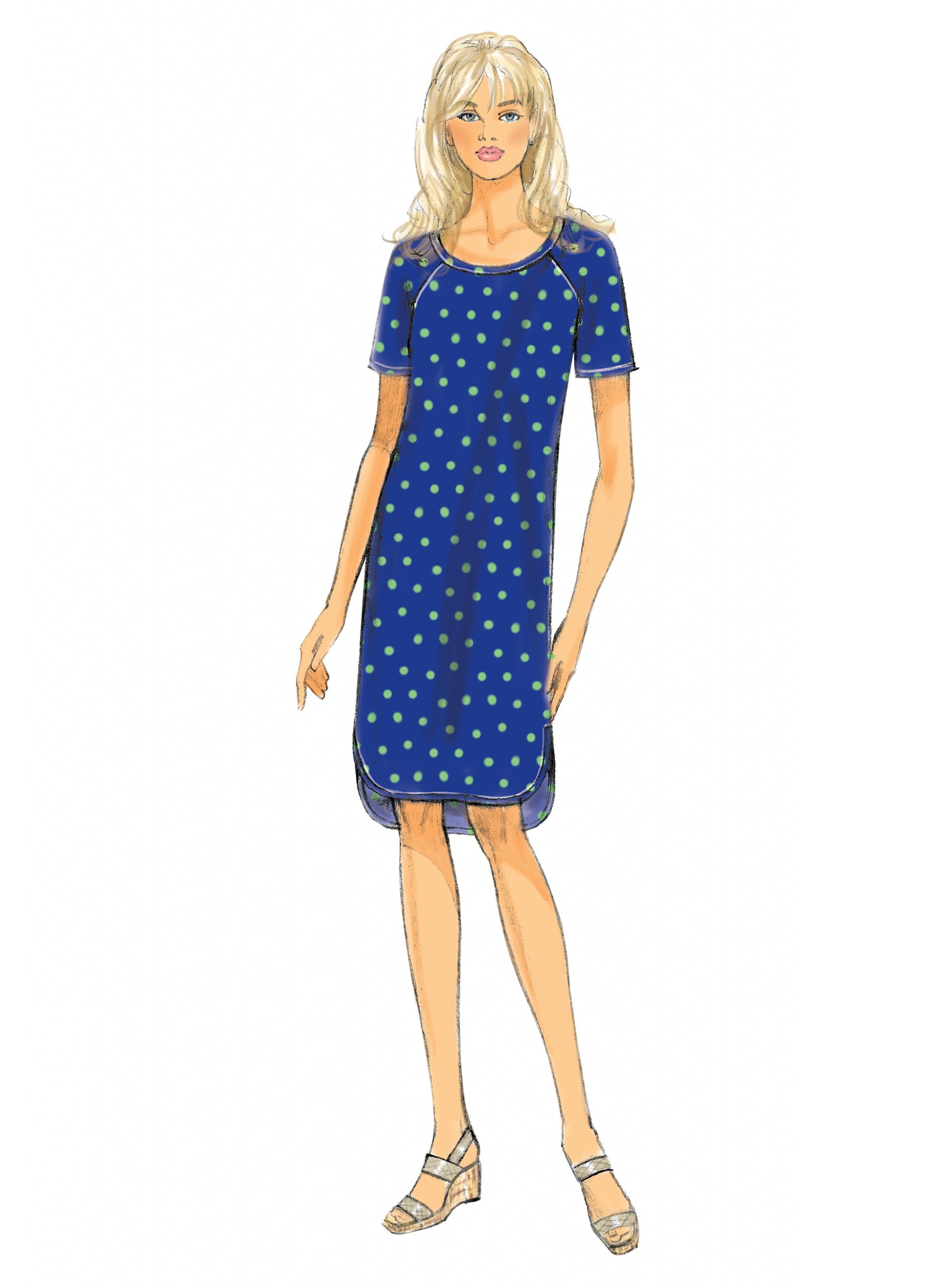 Butterick Dress, Top and Skirt B6207