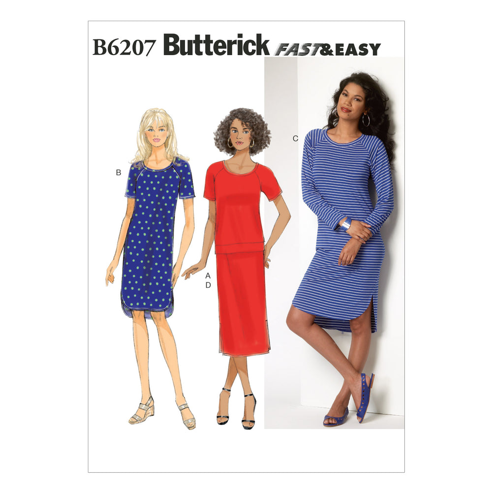 Butterick Dress, Top and Skirt B6207