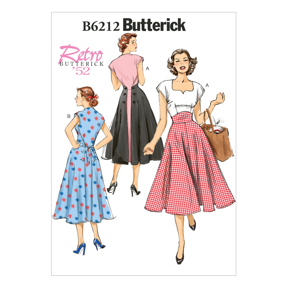 Butterick Vintage Dress B6212