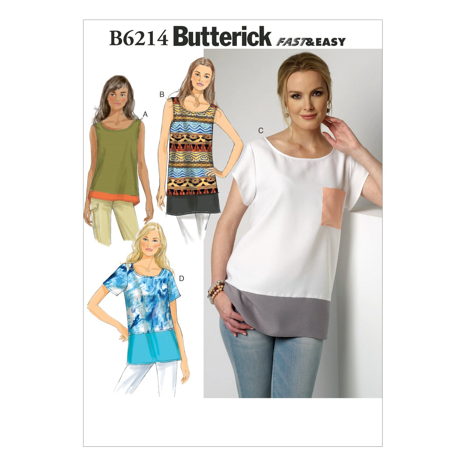 Butterick Top B6214