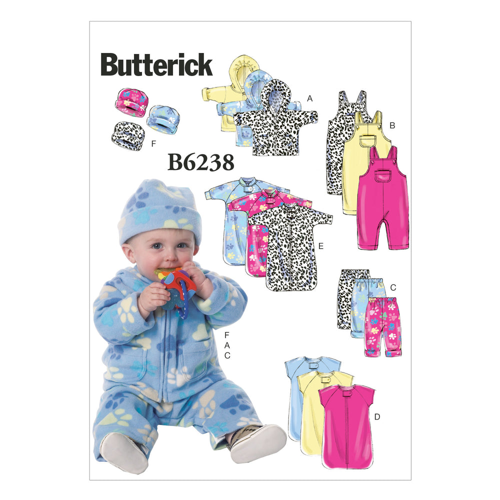 Butterick Baby Outfit B6238
