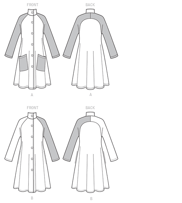 Butterick Coat B6254