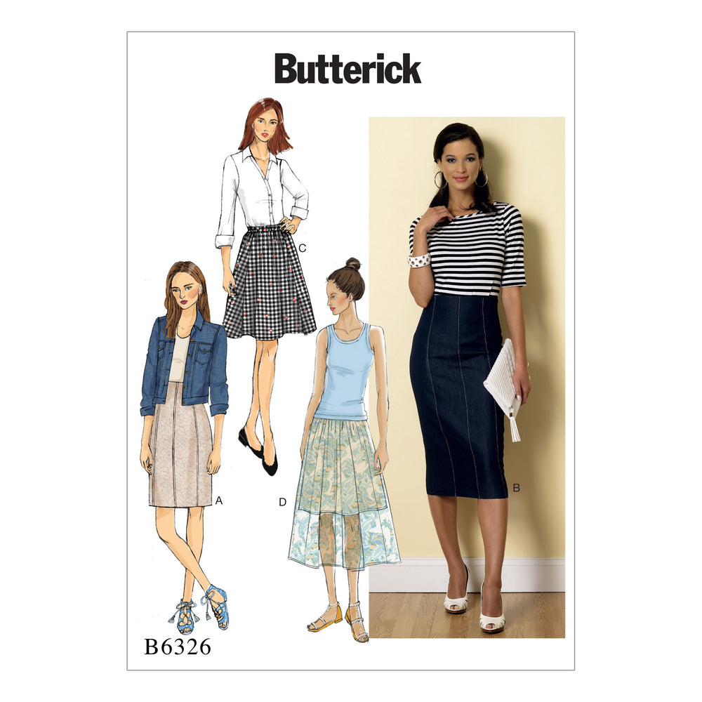 Butterick Skirts B6326