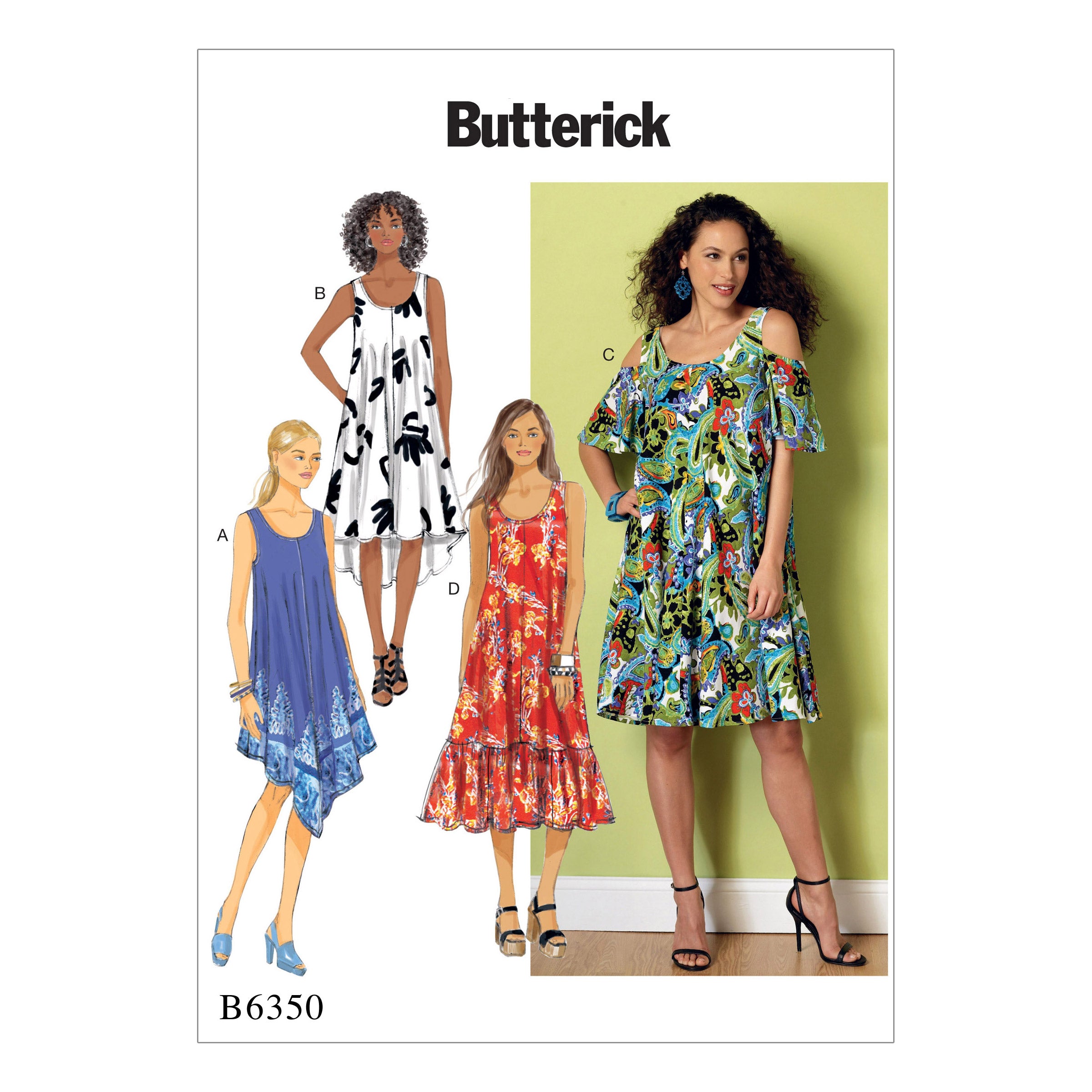 Butterick Dress B6350 – The Fold Line