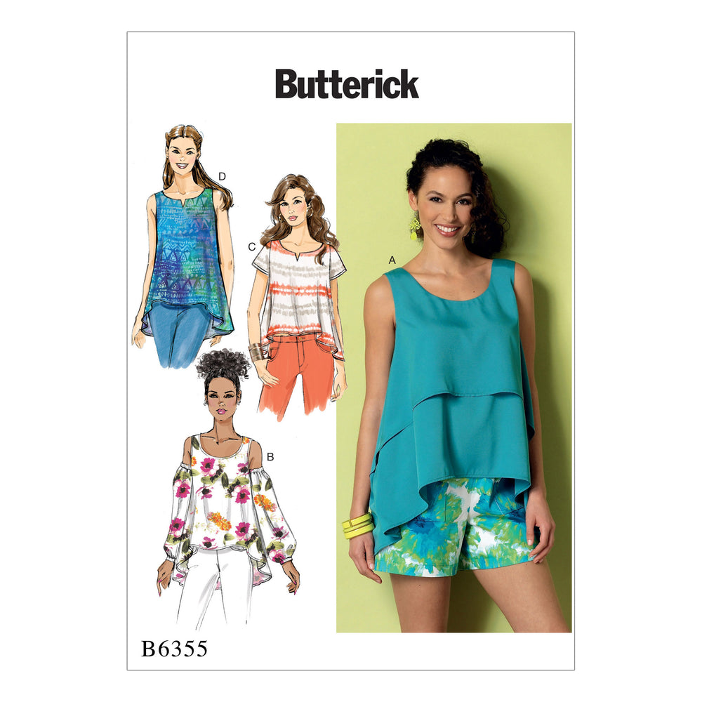 Butterick Tops B6355