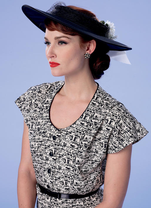 Butterick Dress and Hat B6363