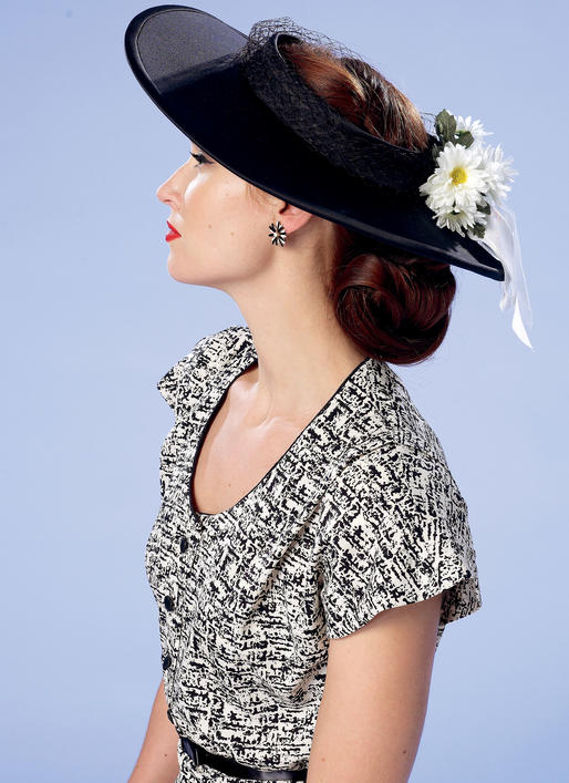 Butterick Dress and Hat B6363