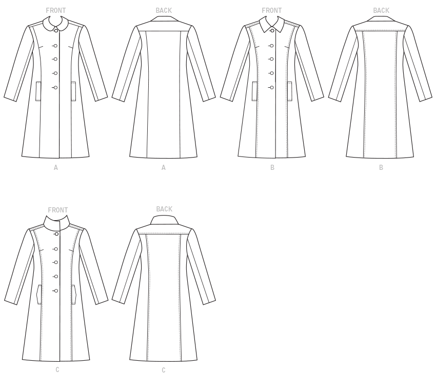 Butterick Coat B6385