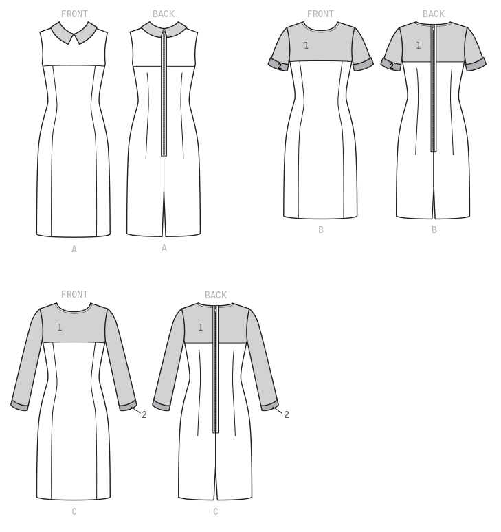 Butterick Dresses B6410