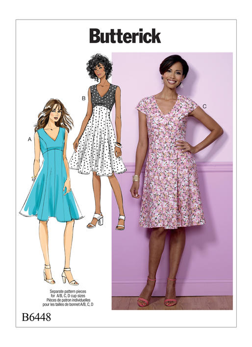 Butterick Dresses B6448