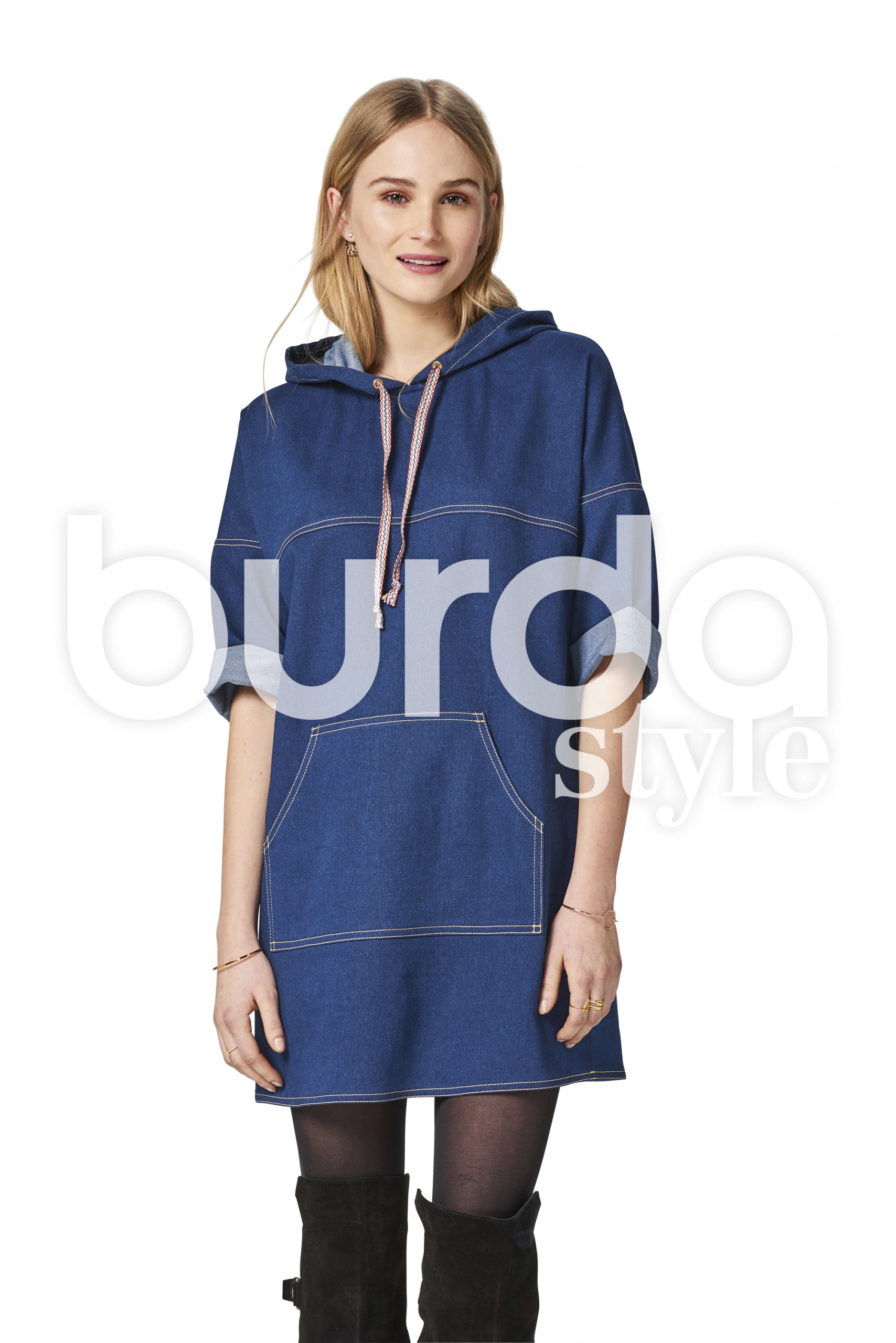 Burda Hooded Dress 6475