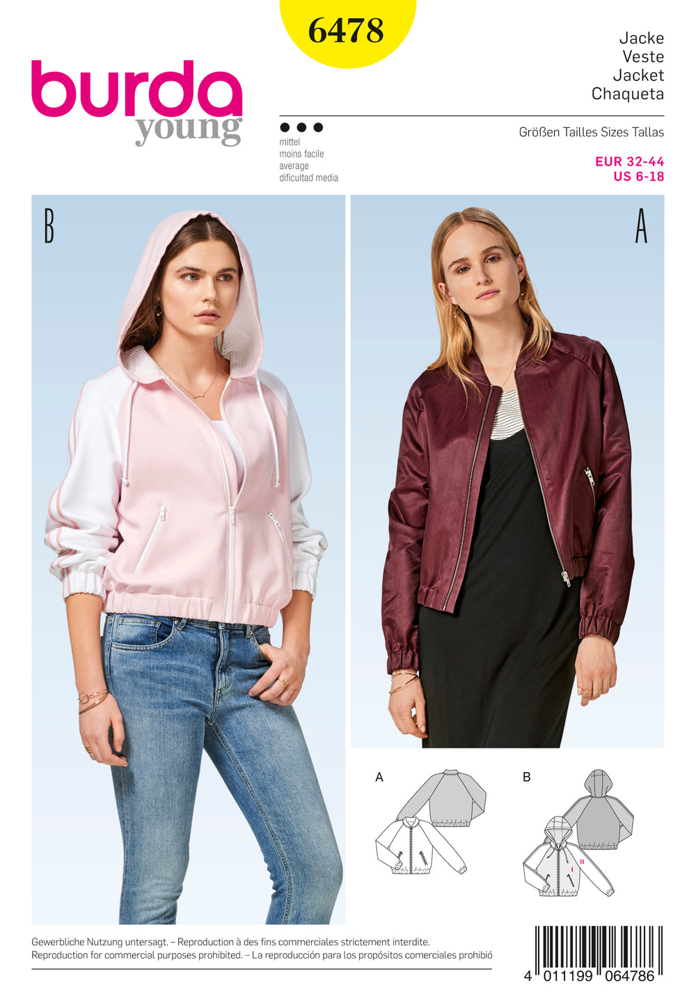 Burda Jackets 6478