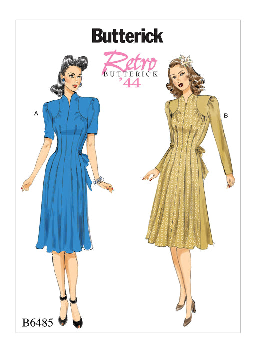 Butterick Vintage Dresses B6485